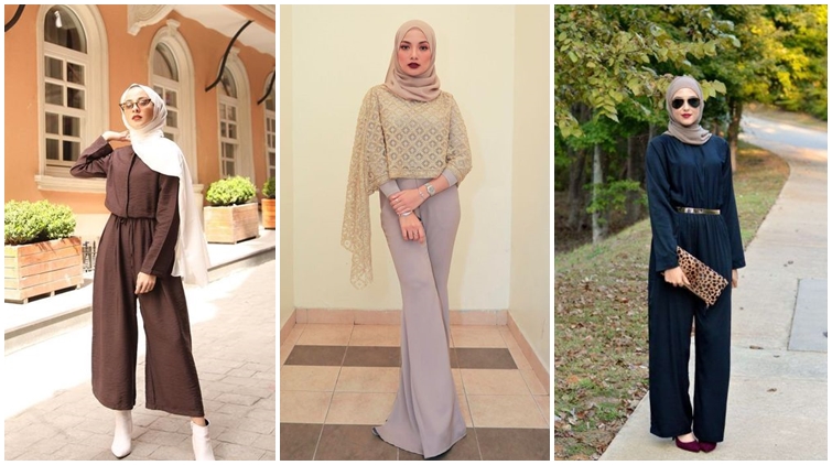 8 Jumpsuit Hijab yang Pas Buat Kondangan, Alternatif Selain Kebaya atau Busana Batik Nih!
